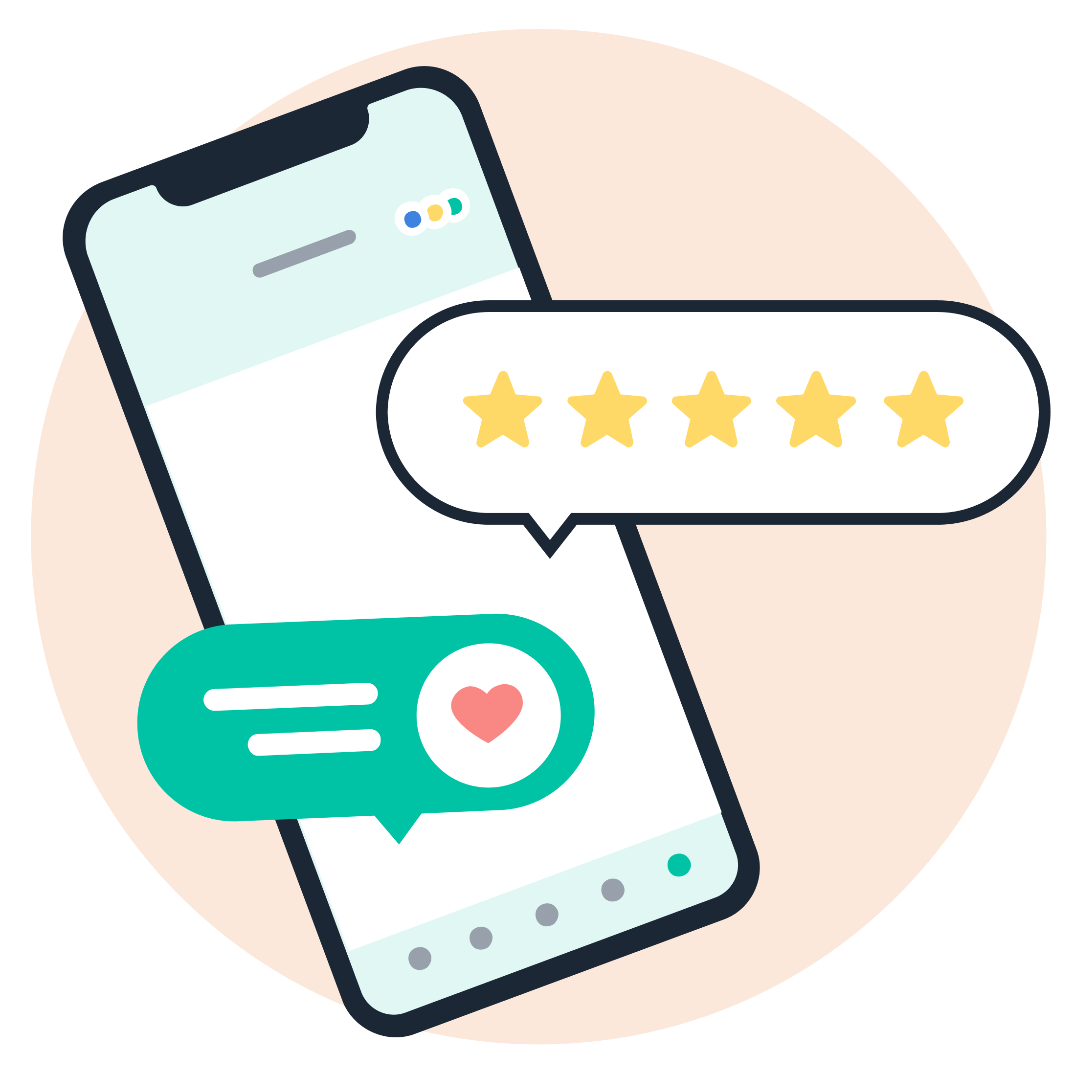 Ilustración sobre respuestas